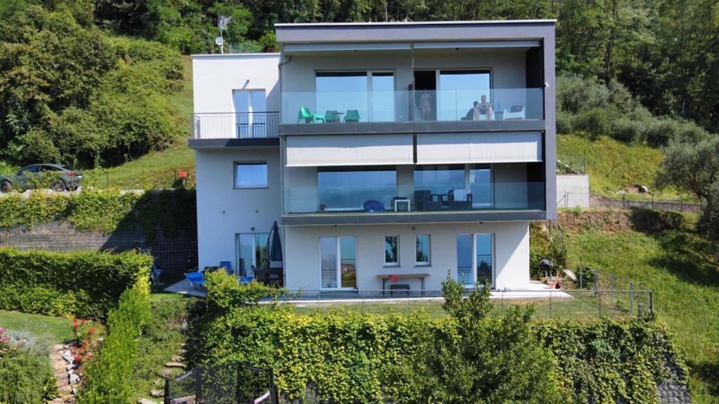 Il Cubo Di Anja Home Of Amazing View Pisogne Extérieur photo